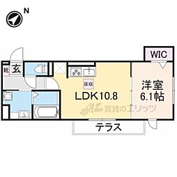ASUKA4 1LDKの間取図画像
