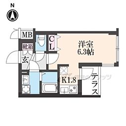 東海道・山陽本線 西大路駅 徒歩16分