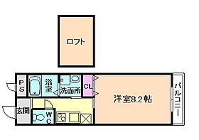 大阪府大阪市西淀川区野里2丁目（賃貸アパート1R・3階・28.21㎡） その2