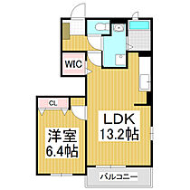 長野県安曇野市豊科（賃貸アパート1LDK・1階・46.71㎡） その2