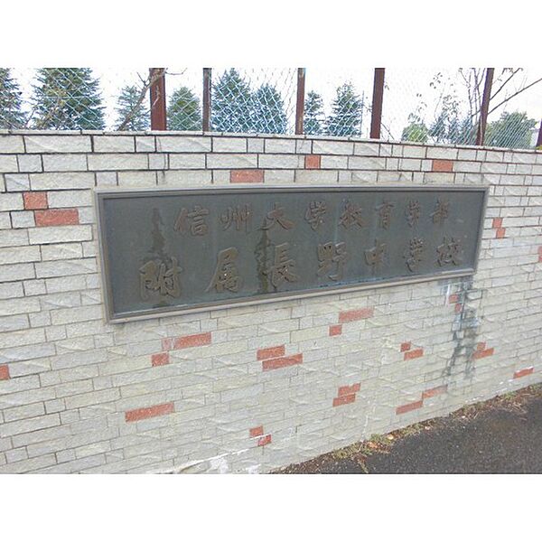 画像29:中学校「国立信州大学教育学部附属長野中学まで1343ｍ」