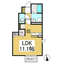 アネックス駒形　B  ｜ 長野県長野市上松1丁目（賃貸アパート1R・1階・28.62㎡） その2