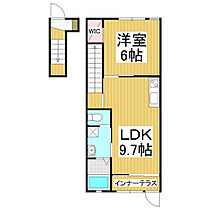 サンマルコ豊野  ｜ 長野県長野市豊野町豊野（賃貸アパート1LDK・2階・43.20㎡） その2