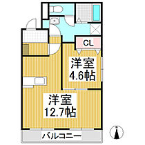 エル・フローラ南俣  ｜ 長野県長野市大字稲葉（賃貸マンション1LDK・1階・43.24㎡） その2