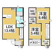 ディアスカーサ  ｜ 長野県長野市大字高田（賃貸アパート2LDK・1階・69.63㎡） その2