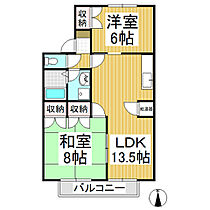 コートビレッジ文花　Ａ棟  ｜ 長野県長野市浅川押田（賃貸アパート2LDK・1階・58.00㎡） その2