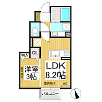 ムルチコーレ・柊  ｜ 長野県須坂市大字塩川塩川町（賃貸アパート1LDK・1階・28.42㎡） その2