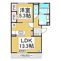 ペルソワール高田  ｜ 長野県長野市大字高田（賃貸アパート1LDK・3階・46.47㎡） その2