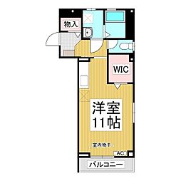 間取図画像 ワンルーム