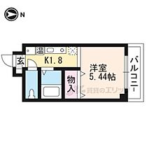 オークビレッジ長等 202 ｜ 滋賀県大津市長等3丁目（賃貸アパート1K・2階・18.84㎡） その2