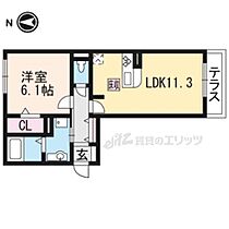 グランシャリオ二町Ａ棟 306 ｜ 滋賀県守山市二町町（賃貸アパート1LDK・3階・42.63㎡） その2