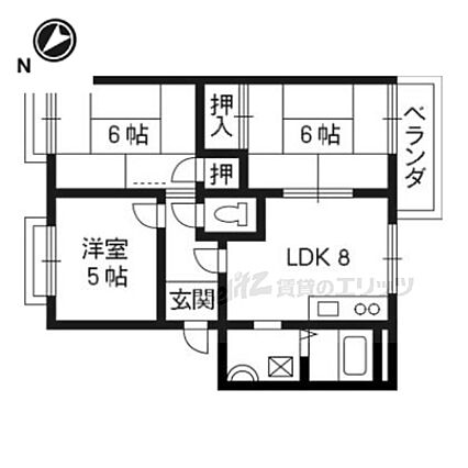 サンパティークＢ棟_間取り_0