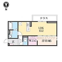 仮）D-ROOM彦根市古沢町分譲ＰＪ 101 ｜ 滋賀県彦根市古沢町（賃貸アパート1LDK・1階・41.95㎡） その2