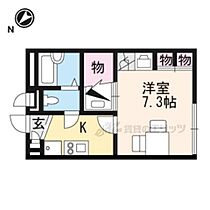 滋賀県彦根市池州町（賃貸アパート1K・1階・20.27㎡） その2