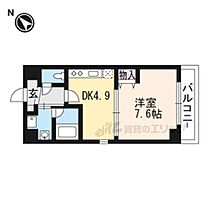 滋賀県大津市大萱1丁目（賃貸マンション1DK・5階・30.45㎡） その2