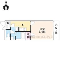 クレイノ縁 106 ｜ 滋賀県甲賀市水口町名坂（賃貸アパート1K・1階・26.08㎡） その2