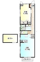 カーササンライズ 203 ｜ 神奈川県小田原市永塚（賃貸アパート1LDK・2階・49.69㎡） その2