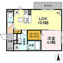 神奈川県小田原市成田（賃貸アパート1LDK・1階・40.26㎡） その2