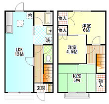 TYハウス 3 ｜ 神奈川県小田原市堀之内（賃貸テラスハウス3LDK・1階・70.38㎡） その2