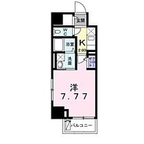 クレスト　中六 405 ｜ 神奈川県小田原市浜町１丁目2-詳細未定（賃貸マンション1K・4階・26.91㎡） その2