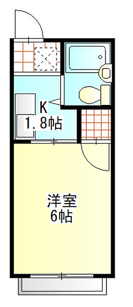 シティハイム池上B 101｜神奈川県小田原市扇町１丁目(賃貸アパート1K・1階・17.52㎡)の写真 その2