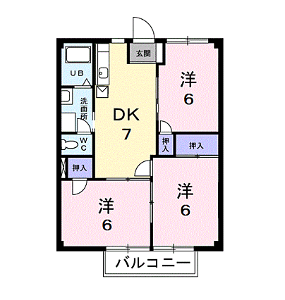 ハイツ駒形_間取り_0