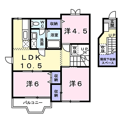 アビーロードB_間取り_0