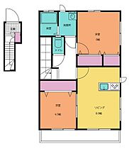 神奈川県足柄上郡開成町吉田島（賃貸アパート2LDK・2階・52.44㎡） その2