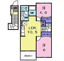 ヴィラフィールドイースト 202 ｜ 神奈川県南足柄市和田河原838-1（賃貸アパート2LDK・2階・51.67㎡） その2