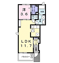 ヴィラ・アンジュII 101 ｜ 神奈川県小田原市下新田186-2（賃貸アパート1LDK・1階・37.81㎡） その2