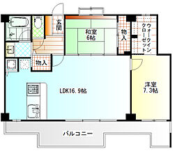ゼファー箱根強羅レジデンシャルパーク 2LDKの間取図画像
