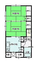 山形県山形市南館4丁目（賃貸アパート2K・2階・41.32㎡） その2