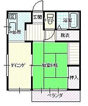 山形県山形市青田2丁目（賃貸アパート1DK・2階・32.23㎡） その2