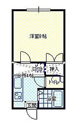 間取図画像 1K
