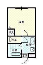 山形県山形市鳥居ヶ丘（賃貸アパート1K・2階・20.00㎡） その2