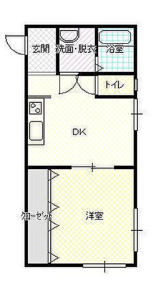 山形県山形市諏訪町2丁目(賃貸アパート1DK・2階・39.85㎡)の写真 その2