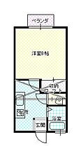 山形県山形市鳥居ケ丘（賃貸アパート1K・1階・26.44㎡） その2