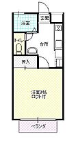 山形県山形市春日町（賃貸アパート1K・2階・26.49㎡） その2