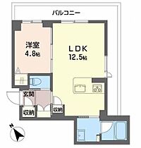 山形県山形市木の実町（賃貸マンション1LDK・2階・40.92㎡） その2