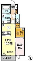 山形県山形市陣場2丁目（賃貸アパート1LDK・1階・40.81㎡） その2