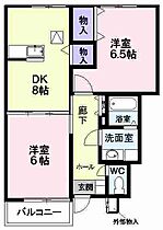 山形県上山市旭町2丁目（賃貸アパート2DK・1階・50.07㎡） その2