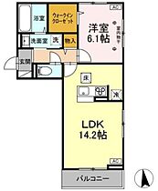 山形県山形市南二番町（賃貸アパート1LDK・2階・46.60㎡） その2