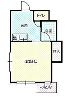 山形県山形市東原町3丁目（賃貸マンション1K・3階・25.67㎡） その2