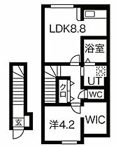 山形県山形市東山形1丁目（賃貸アパート1LDK・1階・49.40㎡） その2