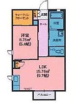 山形県山形市東原町2丁目（賃貸アパート1LDK・2階・40.54㎡） その2