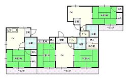 コーポヤマヒョウ 2DKの間取図画像