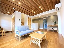 市川市宮久保5丁目　築後未入居戸建 2LDKのリビング/ダイニング