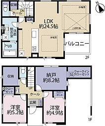 全1棟現場　水回り2階で洗濯物が楽々