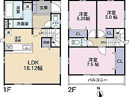 全4棟/1号棟 リビングが見渡せる対面キッチン
