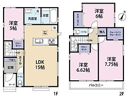 全4棟/C号棟 駐車スペース2台分可能